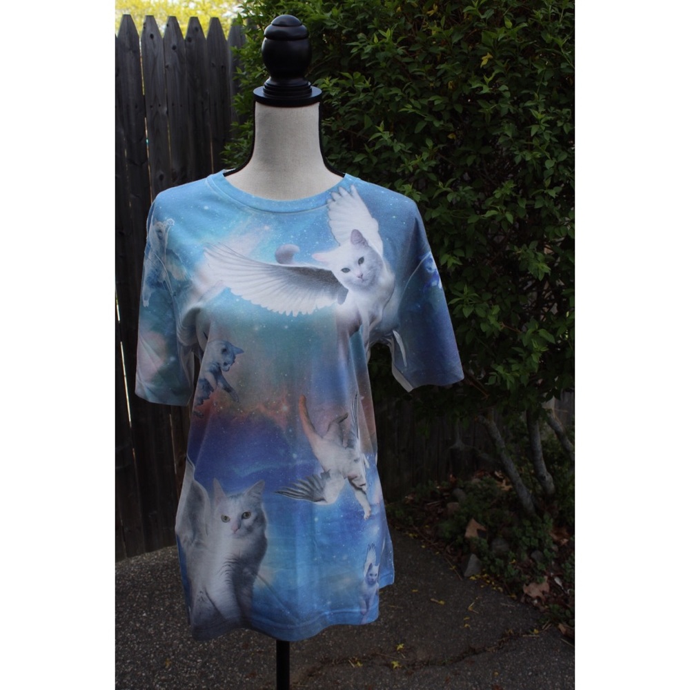 Reserved Flying Angel Cat Shirt